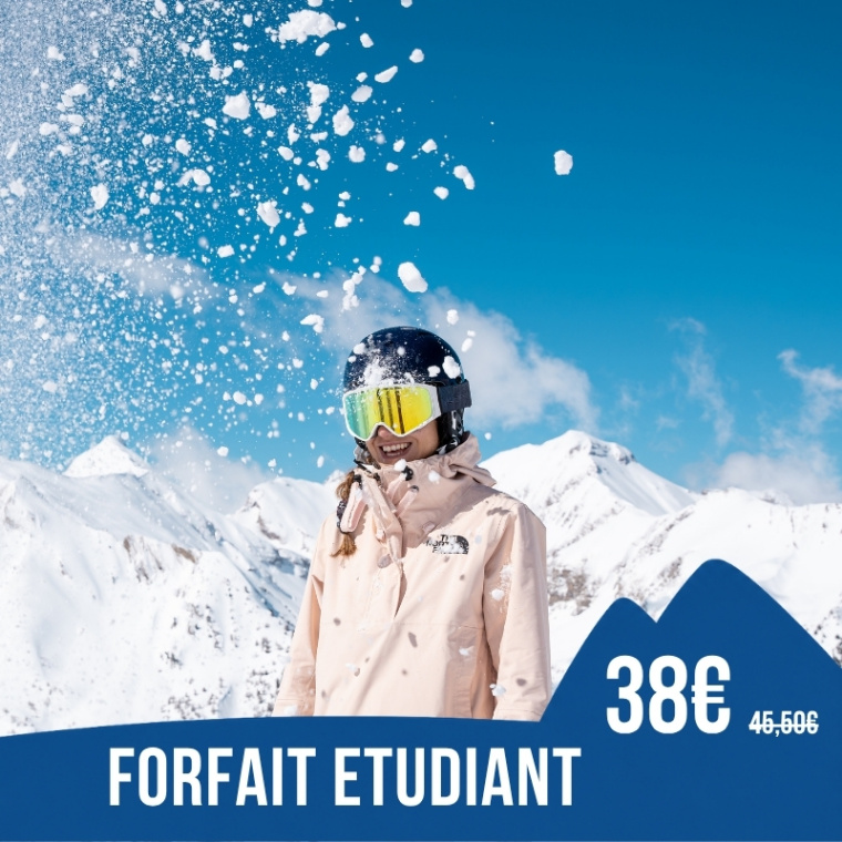 Forfait ski étudiant